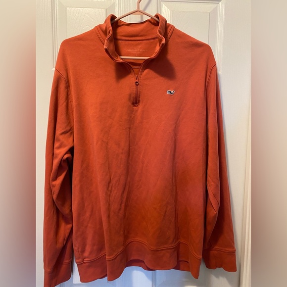 Pink Vineyard Vines half zip - Picture 1 of 2